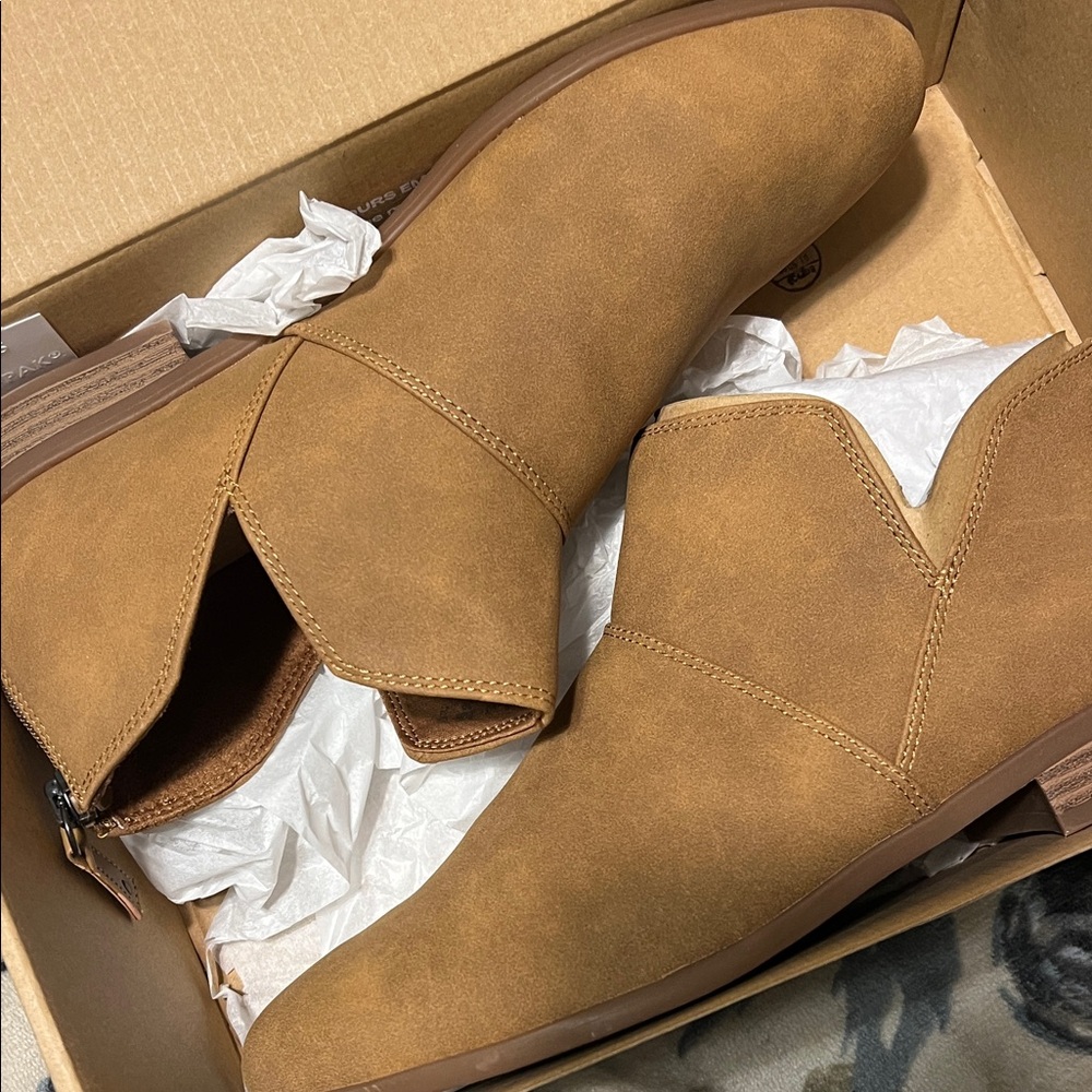Dr. Scholl's Brown Ankle Booties